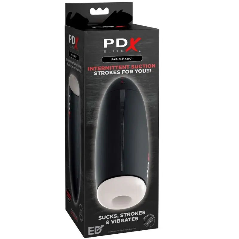 PDX ELITE - MASTURBADOR STROKER FAP-O-MATIC SUCCION & VIBRADOR PDX ELITE