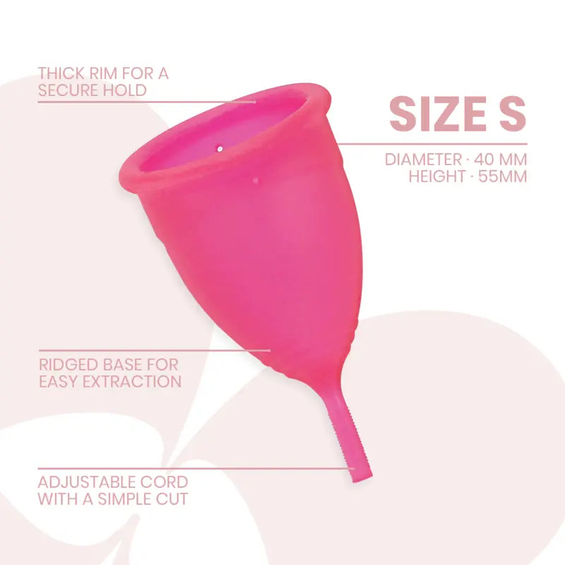 INTIMICHIC - COPA MENSTRUAL SILICONA MEDICA - TALLA S INTIMICHIC