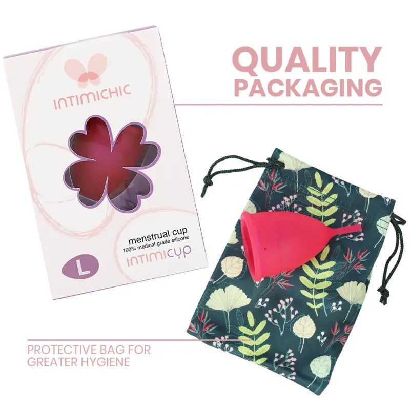 INTIMICHIC - COPA MENSTRUAL SILICONA MEDICA - TALLA L INTIMICHIC