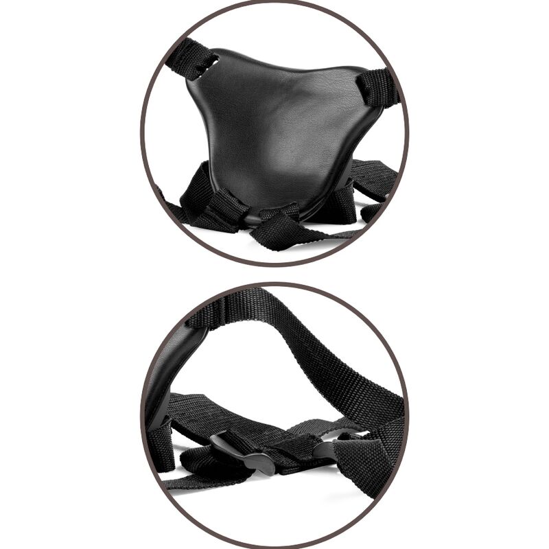 KING COCK - ÉLITE ARNÉS AJUSTABLE CONFORTABLE CON DILDO 17.8 CM KING COCK