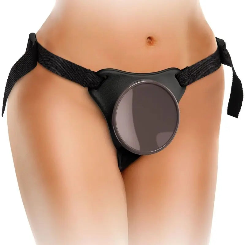 KING COCK - ELITE KIT ARNES AJUSTABLE DELUXE ANILLO CON TESTICULOS & DILDO 20.3 CM KING COCK