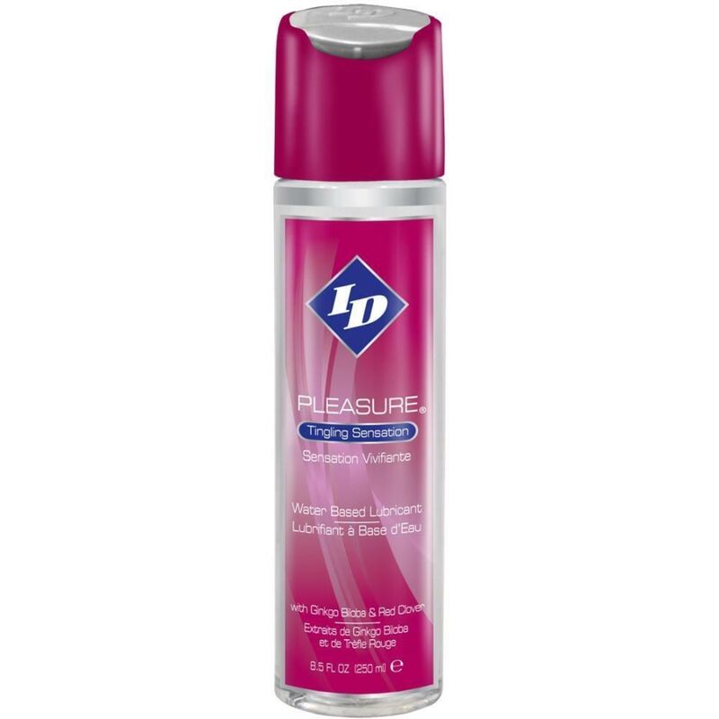 ID PLEASURE - LUBRICANTE BASE AGUA TINGING SENSATION 250 ML ID PLEASURE
