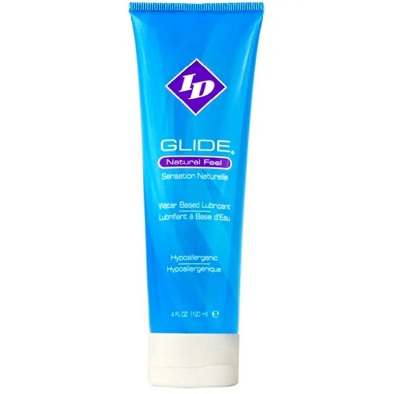 ID GLIDE - LUBRICANTE BASE AGUA ULTRA LONG LASTING TRAVEL TUBE 120 ML ID GLIDE