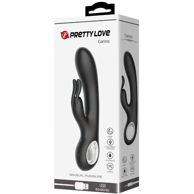PRETTY LOVE - CARINA VIBRADOR ESTIMULADOR DE CLITORIS Y PUNTO G PRETTY LOVE