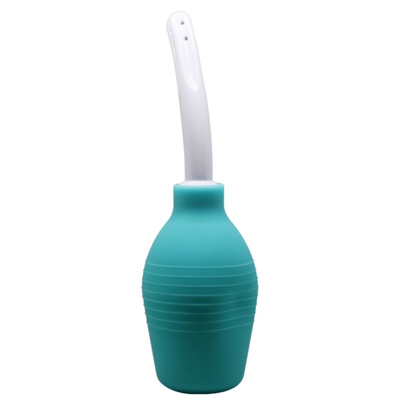MR PLAY - PERA ANAL DUCHA DE GOMA AZUL MR PLAY