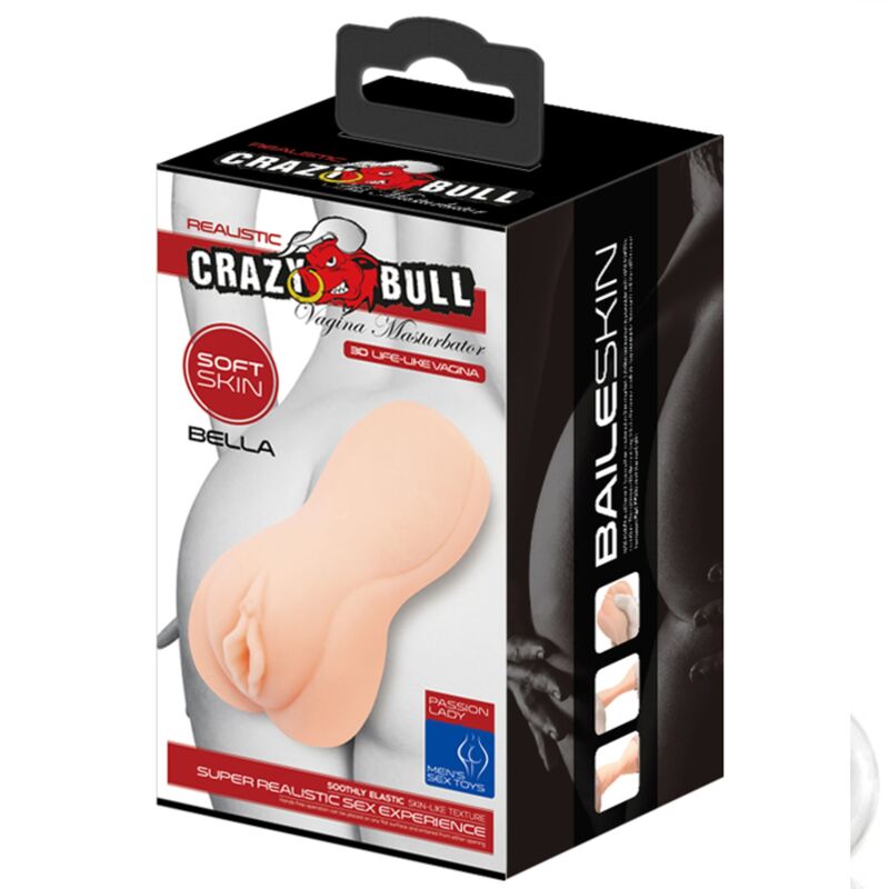CRAZY BULL - BELLA MASTUBADOR EN FORMA DE VAGINA CRAZY BULL