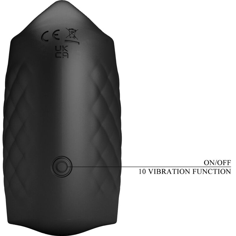 PRETTY LOVE - MASTURBADOR MANUAL PARA GLANDE VIBRADOR RECARGABLE PRETTY LOVE MALE