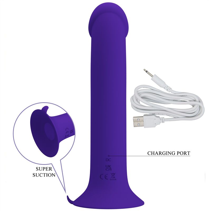 PRETTY LOVE - MURRAY YOUTH DILDO VIBRADOR & RECARGABLE VIOLETA PRETTY LOVE LED