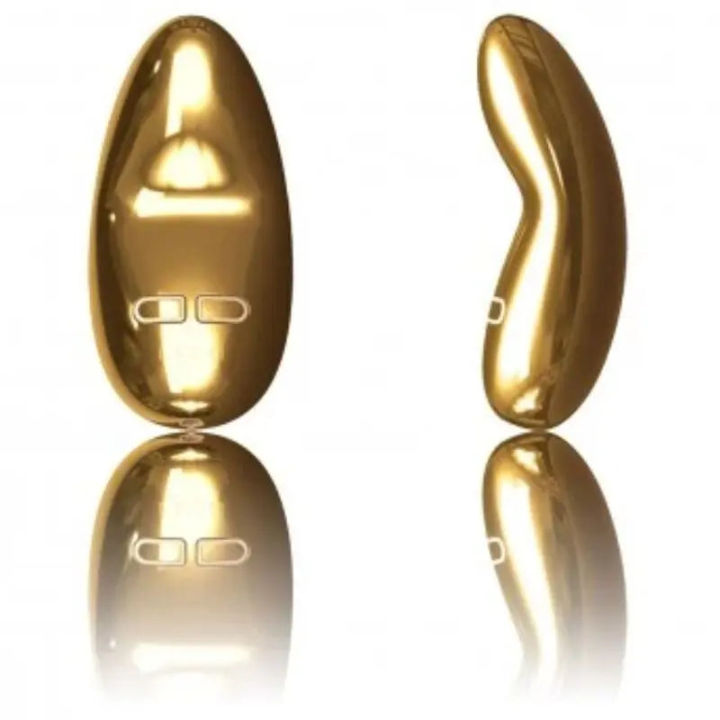 LELO - YVA MASTURBADOR CON VIBRACIÓN DE ORO LELO