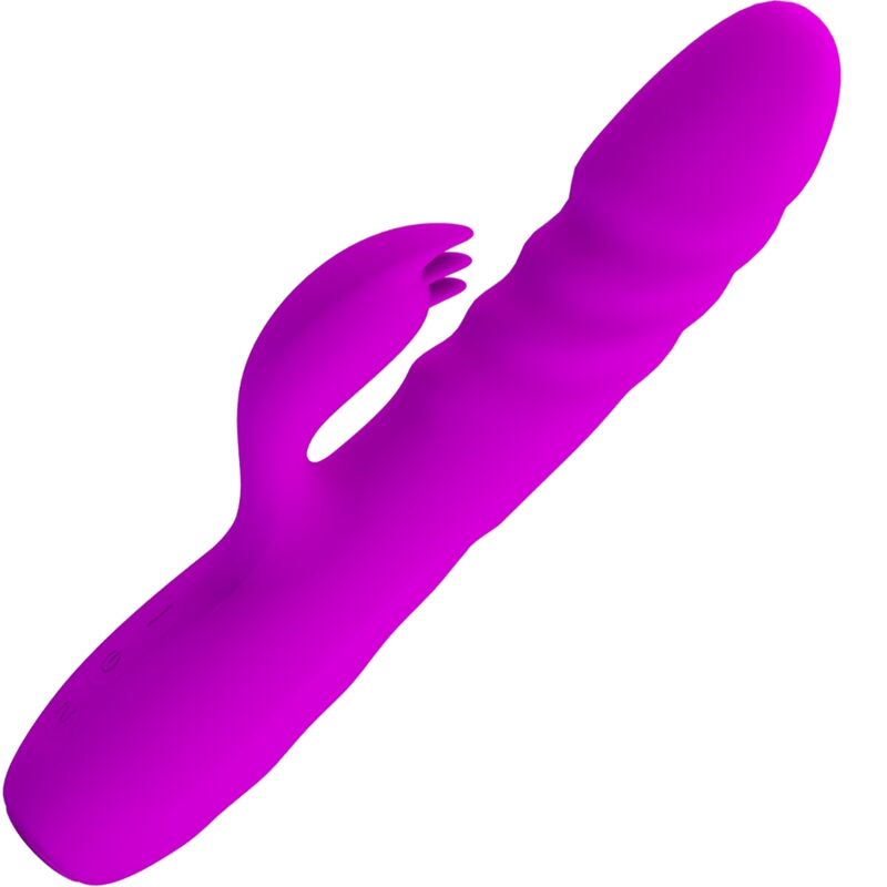 PRETTY LOVE - MELANIE VIBRADOR CONEJO RECARGABLE MORADO PRETTY LOVE FLIRTATION