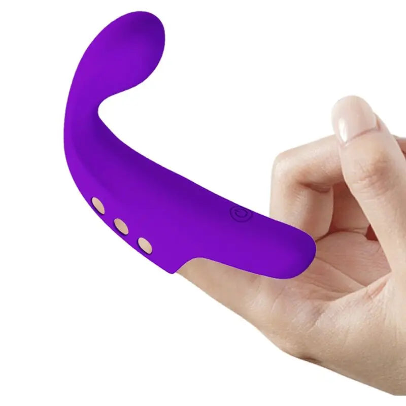 PRETTY LOVE - GORGON VIBRADOR DE DEDO RECARGABLE MORADO PRETTY LOVE SMART