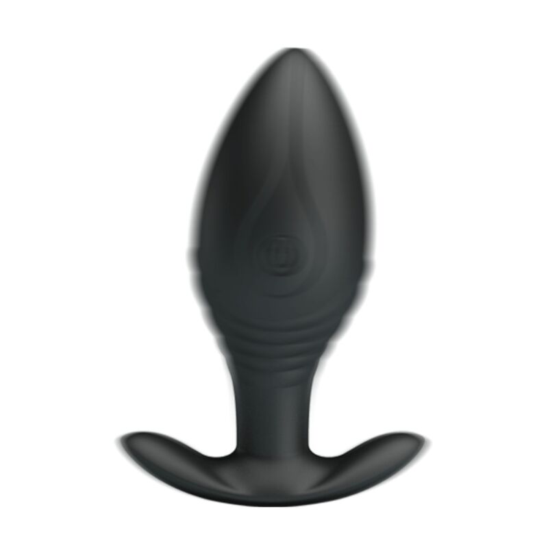 PRETTY LOVE - REGINA PLUG ANAL VIBRADOR RECARGABLE NEGRO PRETTY LOVE BOTTOM