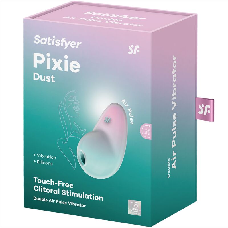 SATISFYER - PIXIE DUST LILA ESTIMULADOR AIR PLUSE SATISFYER AIR PULSE