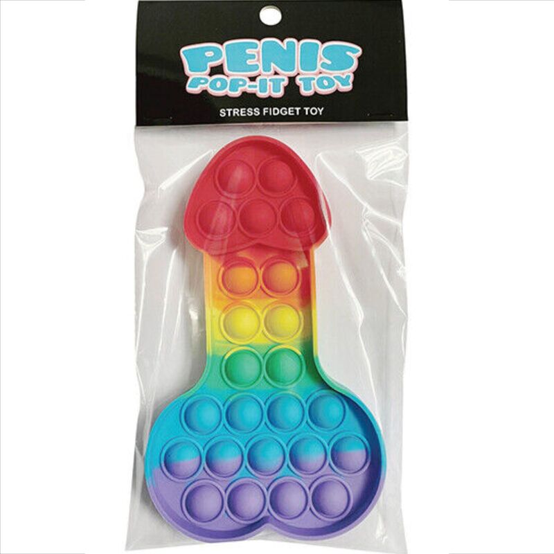 KHEPER GAMES - JUGUETE ANTIESTRES PENIS POP-IT MULTICOLOR KHEPER GAMES