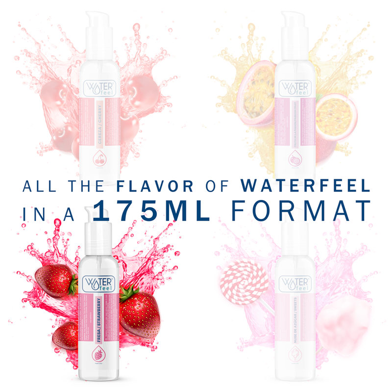 WATERFEEL - LUBRICANTE BASE AGUA FRESA 175 ML WATERFEEL
