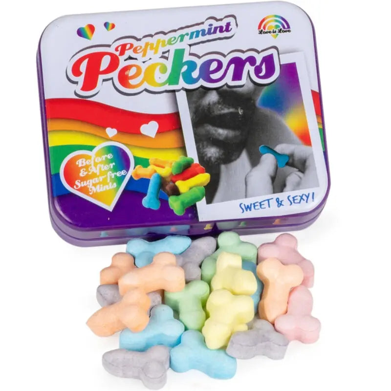 SPENCER & FLEETWOOD - PECKERS CARAMELOS ARCOIRIS DE MENTA SPENCER & FLETWOOD