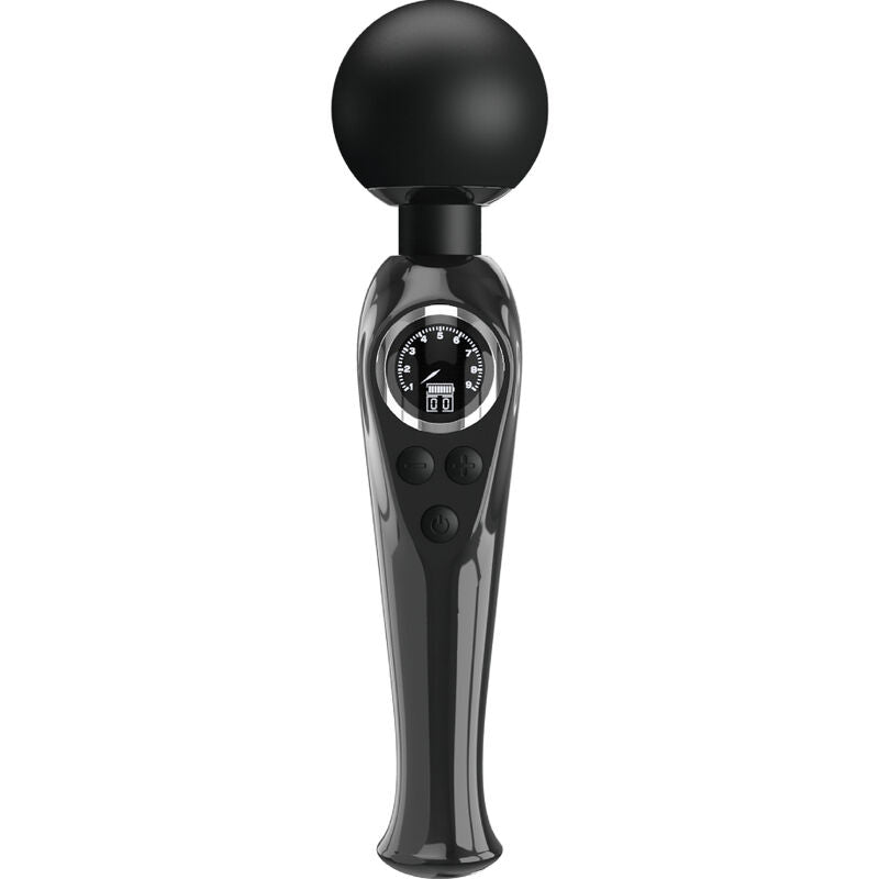 PRETTY LOVE - SKYLER VIBRADOR WAND NEGRO PRETTY LOVE LED