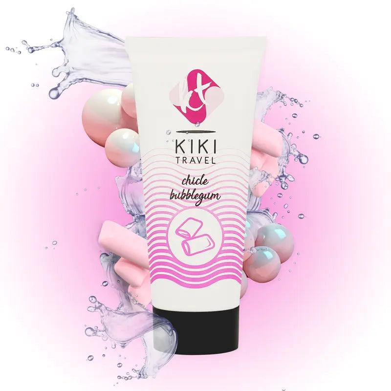 KIKÍ TRAVEL - LUBRICANTE SABOR A CHICLE 50 ML KIKÍ TRAVEL