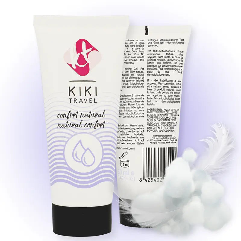 KIKÍ TRAVEL - GEL DESLIZANTE NATURAL CONFORT 50 ML KIKÍ TRAVEL