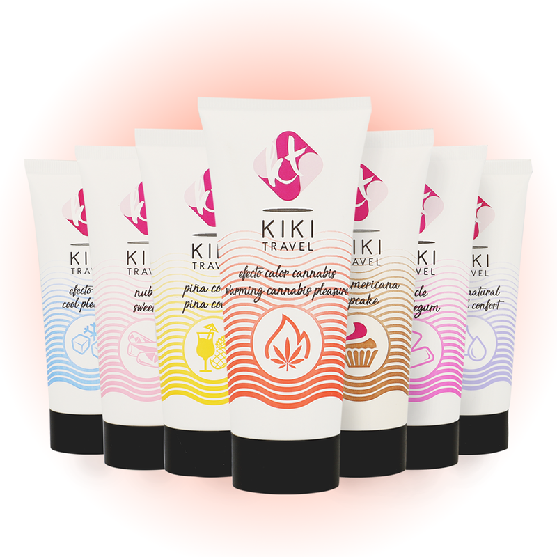 KIKÍ TRAVEL - GEL DESLIZANTE SABOR A CANNABIS EFECTO CALOR INTENSO 50 ML KIKÍ TRAVEL
