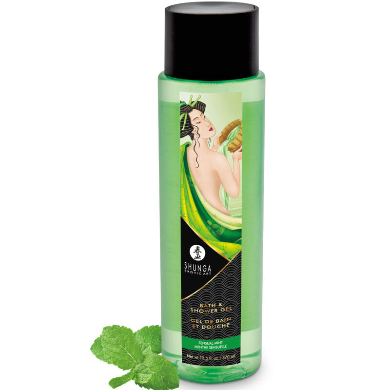 SHUNGA - GEL DE BAÑO & DUCHA MENTA 370 ML SHUNGA BATH EXPERIENCE