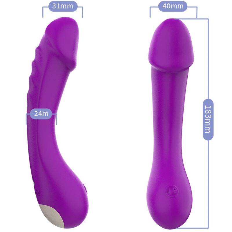 ARMONY - DILDO VIBRADOR PUNTO G SILICONA VIOLETA ARMONY VIBRATORS