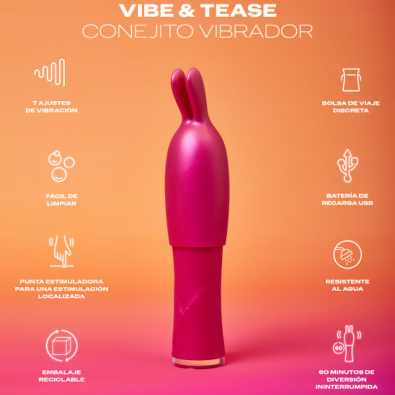 DUREX - TOY VIBRADOR VIBE & TEASE DUREX TOYS