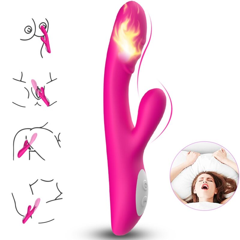 ARMONY - SPARK VIBRADOR EFECTO CALOR FUCSIA ARMONY VIBRATORS