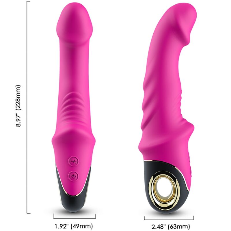 ARMONY - JOYBLADE DILDO VIBRADOR ROTADOR FUCSIA ARMONY VIBRATORS