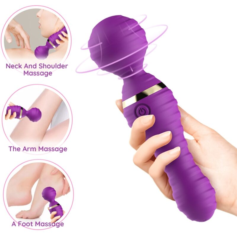 ARMONY - FREEDO MASAJEADOR & VIBRADOR PEQUEÑO VIOLETA ARMONY MASSAGERS