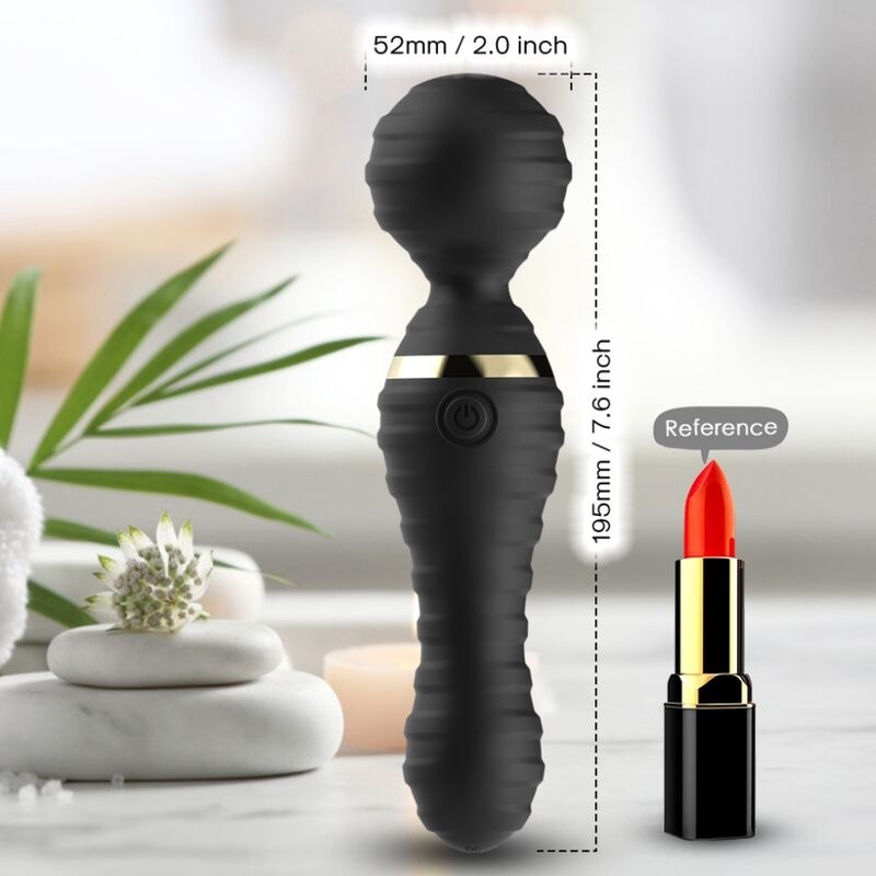 ARMONY - FREEDO MASAJEADOR & VIBRADOR PEQUEÑO NEGRO ARMONY MASSAGERS
