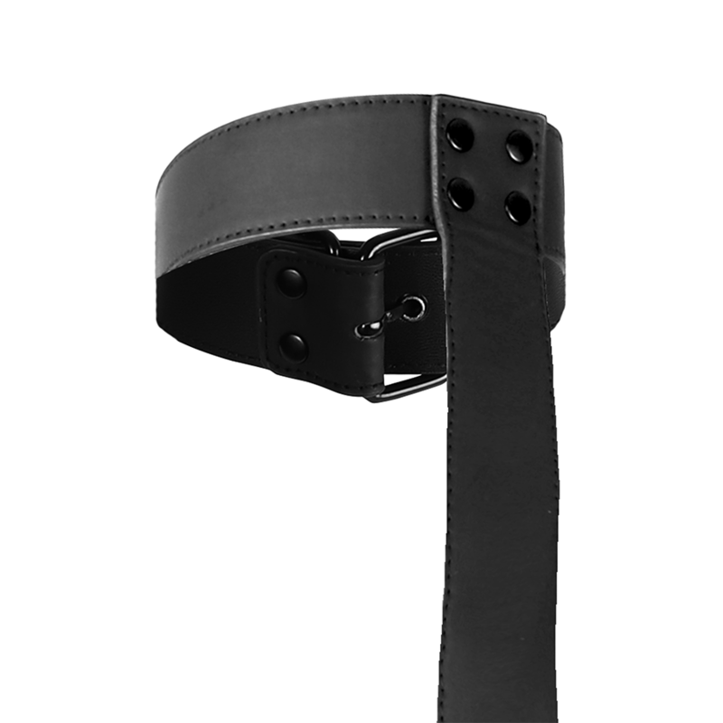 FETISH SUBMISSIVE BONDAGE - CONJUNTO DE SUJECIÓN PARA EL CUERPO DE CUELLO Y MUÑEQUERAS FETISH SUBMISSIVE BONDAGE