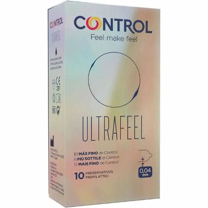 CONTROL - ADAPTA FINISSIMO ULTRAFEEL 10 UDS CONTROL CONDOMS