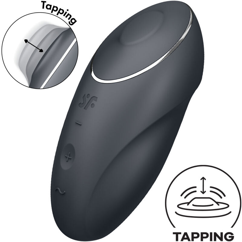 SATISFYER - TAP & CLIMAX 1 VIBRADOR LAY-ON ROJO SATISFYER LAYONS