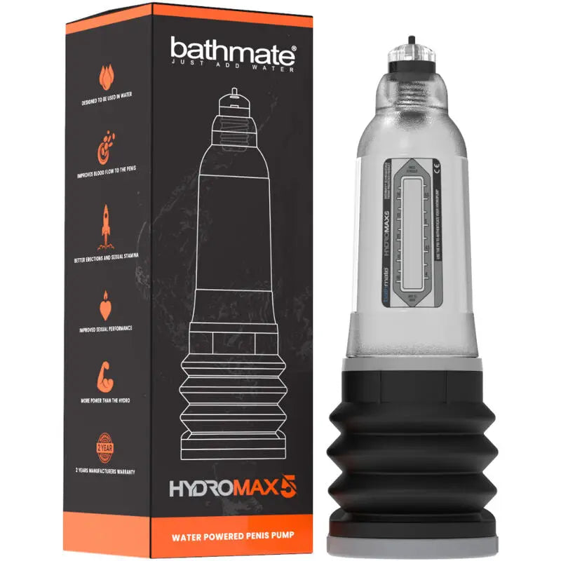 BATHMATE - HYDROMAX 5 TRANSPARENTE BATHMATE