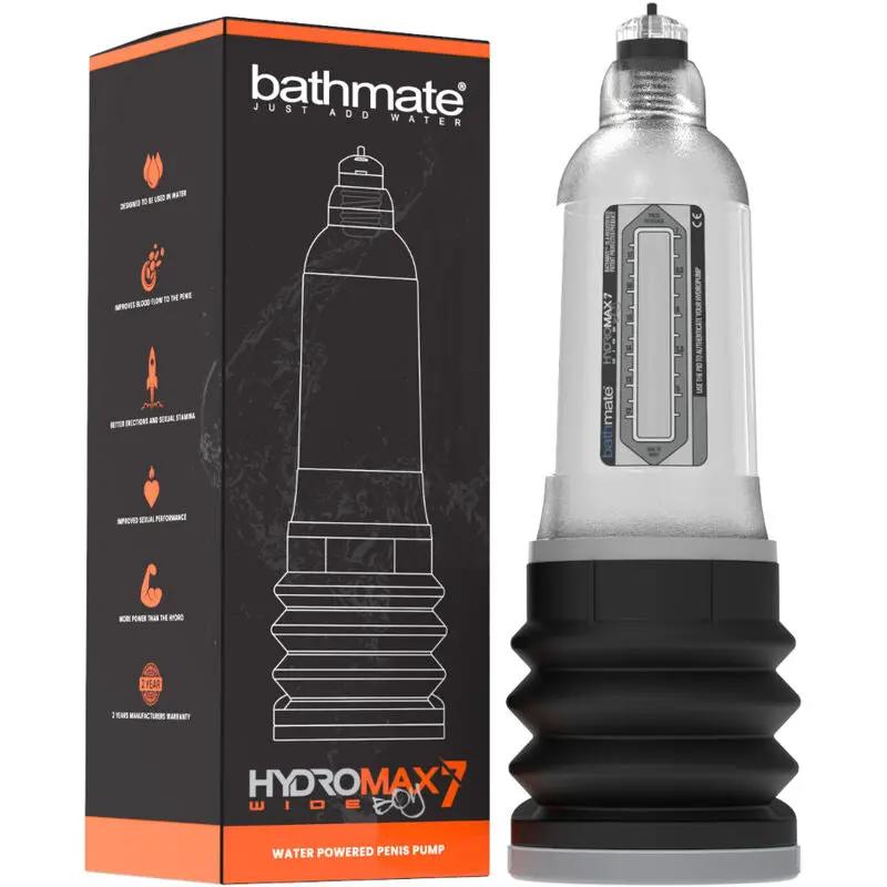 BATHMATE - HYDROMAX 7 WIDE BOY X30 TRANSPARENTE BATHMATE