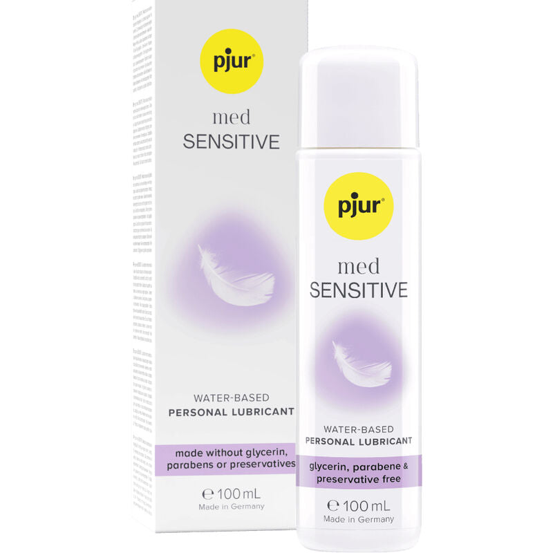 PJUR - MED SENSITIVE GLIDE LUBRICANTE BASE AGUA 100 ML PJUR
