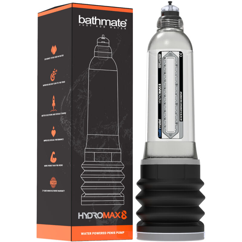 BATHMATE - HYDROMAX 8 TRANSPARENTE BATHMATE