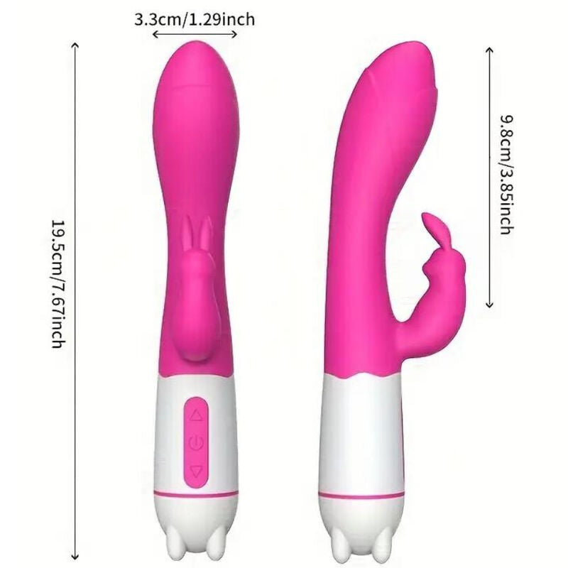 ARMONY - HAPPY VIBRADOR & ESTIMULADOR RABBIT FUCSIA ARMONY VIBRATORS