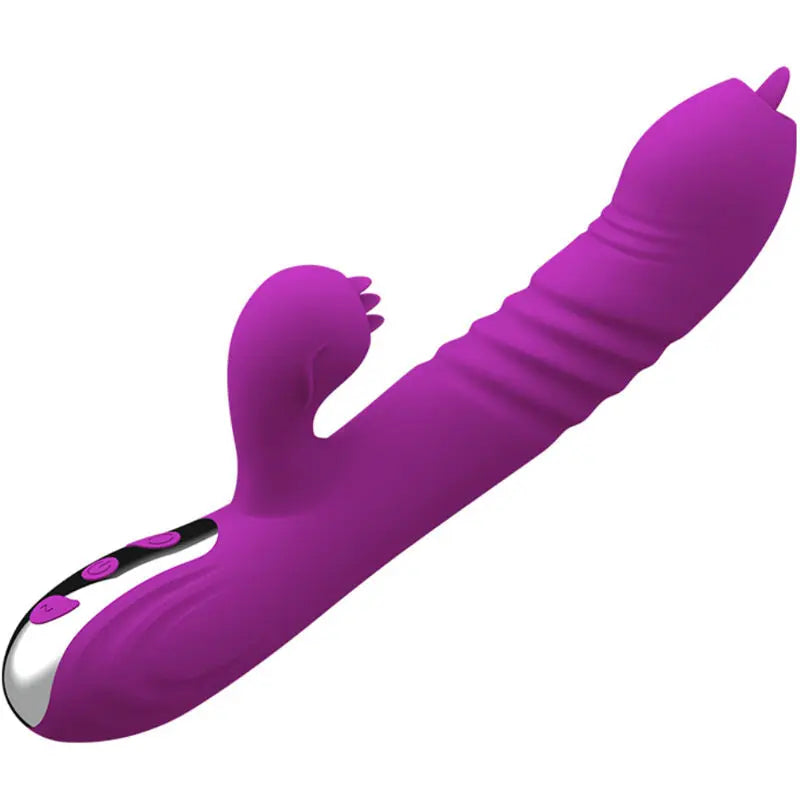 ARMONY - FAIRY VIBRADOR MULTIFUNCION DOBLE LENGUA EFECTO CALOR VIOLETA ARMONY VIBRATORS