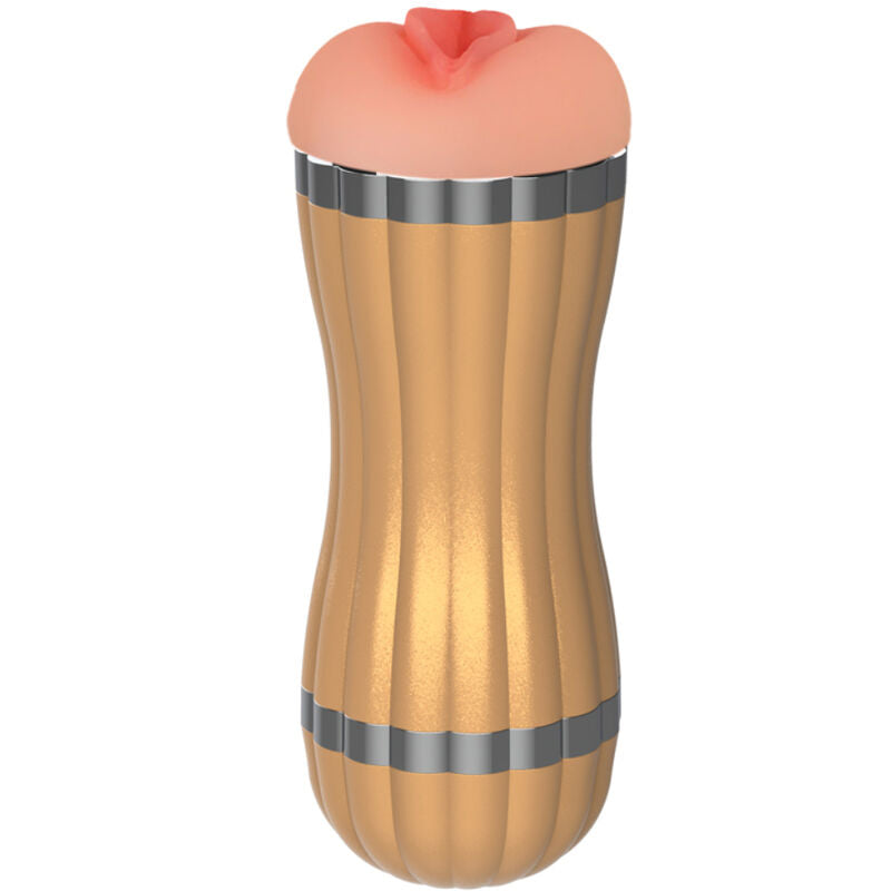 ARMONY - BEVIS MASTURBADOR DOBLE VAGINA & BOCA DORADO ARMONY FOR HIM