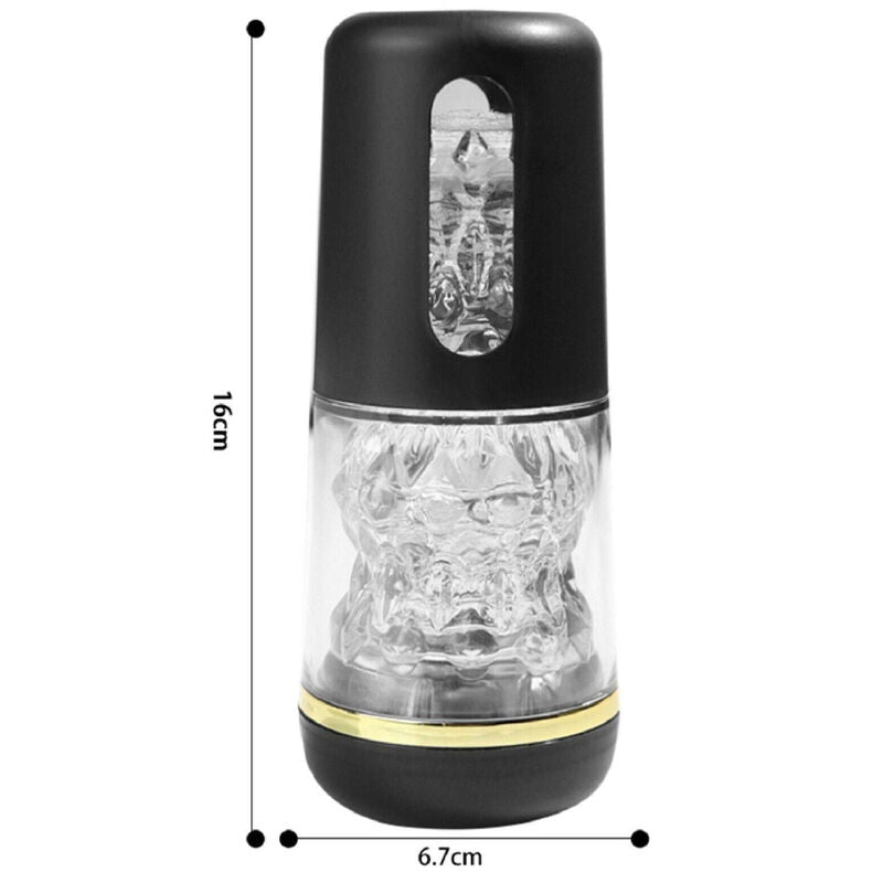 ARMONY - MASTURBADOR PORTATIL NEGRO ARMONY FOR HIM