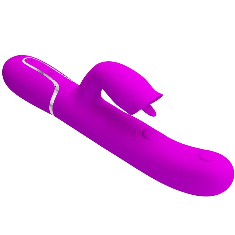 PRETTY LOVE - VIBRADOR RABBIT CON LICKING FUCSIA PRETTY LOVE FLIRTATION