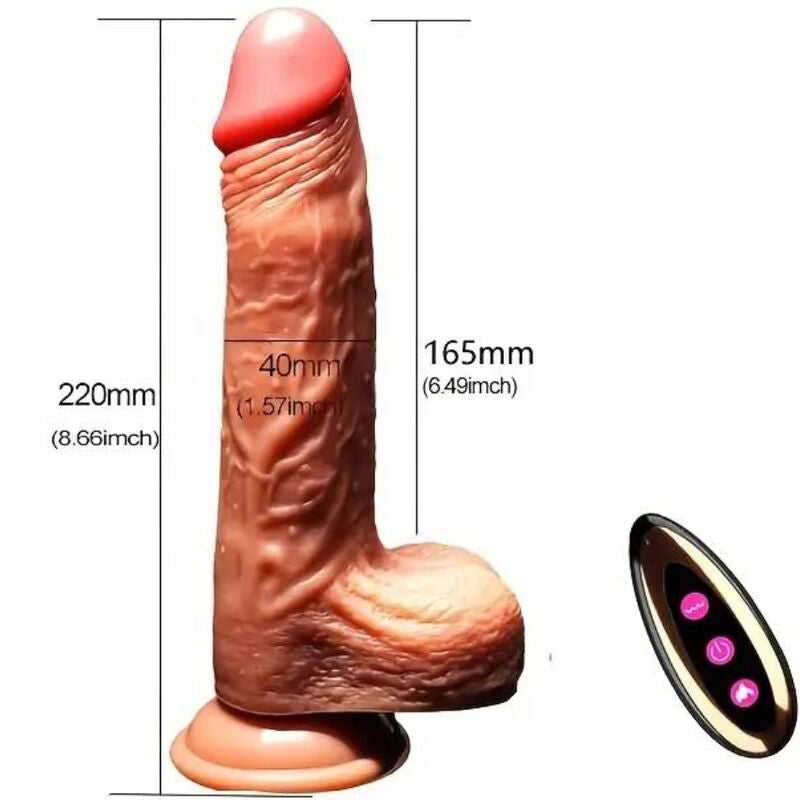 ARMONY - DILDO REALISTICO VIBRADOR & THRUSTING CONTROL REMOTO 22.5 CM ARMONY VIBRATORS