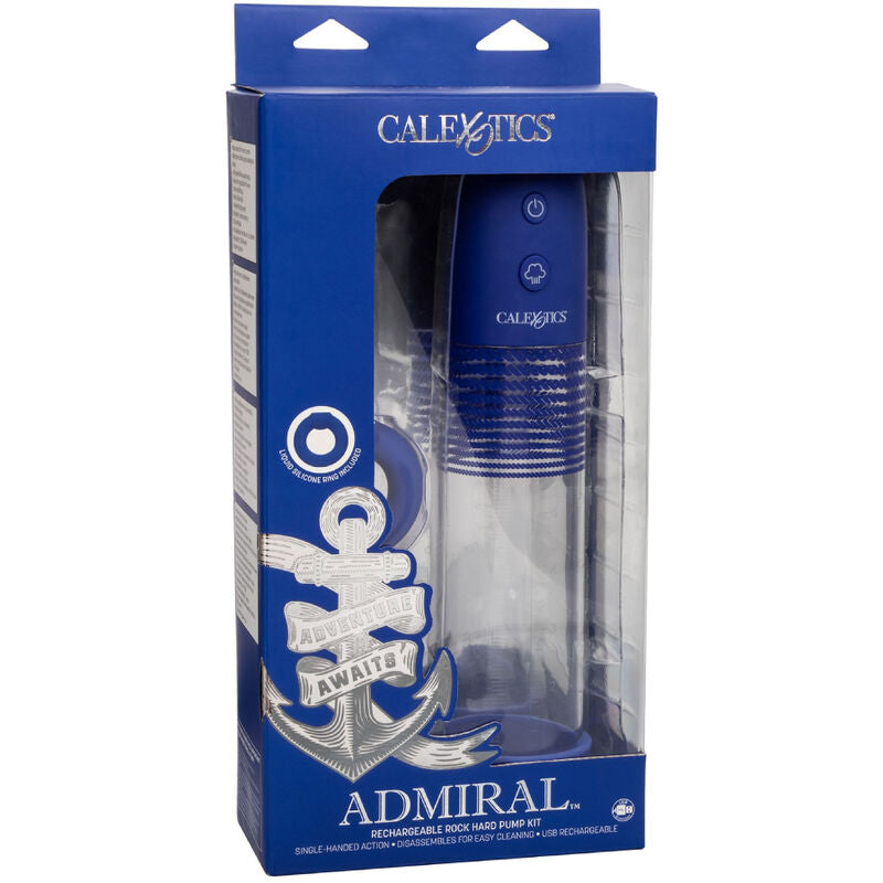 CALEXOTICS - ADMIRAL KIT BOMBA DE ERECCION RECARGABLE CALEXOTICS