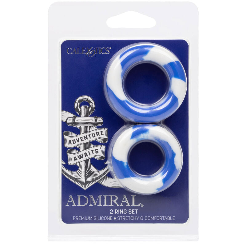 CALEXOTICS - ADMIRAL SET 2 ANILLOS PARA PENE CALEXOTICS