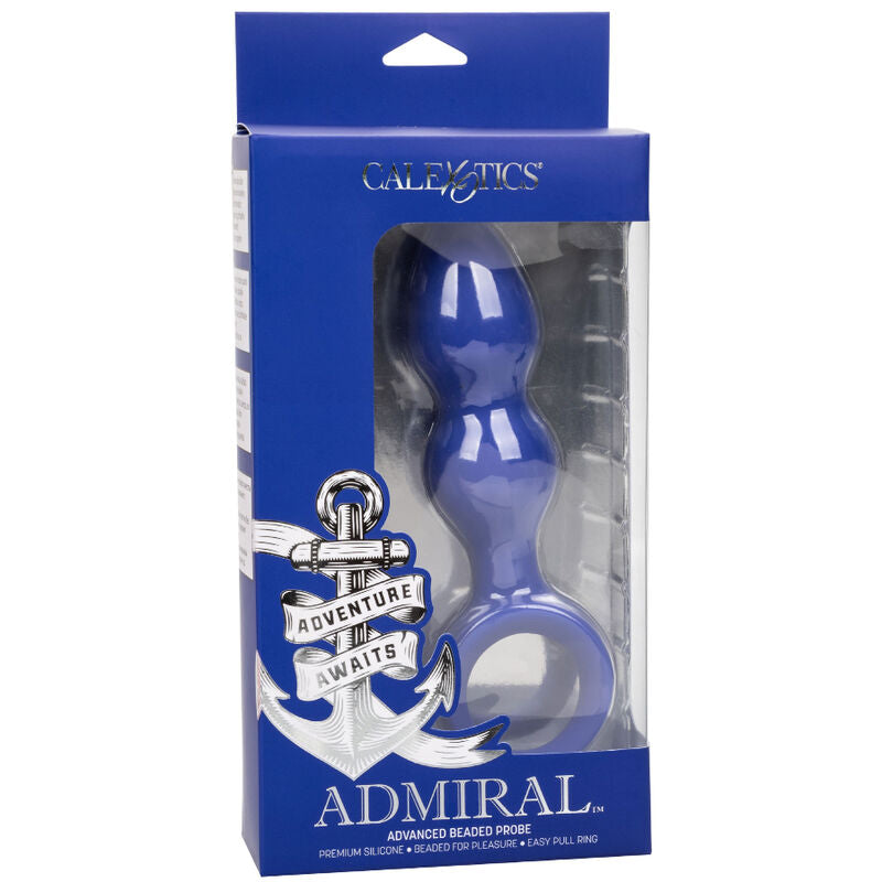 CALEXOTICS - ADMIRAL PLUG ANAL AVANZADO AZUL CALEXOTICS