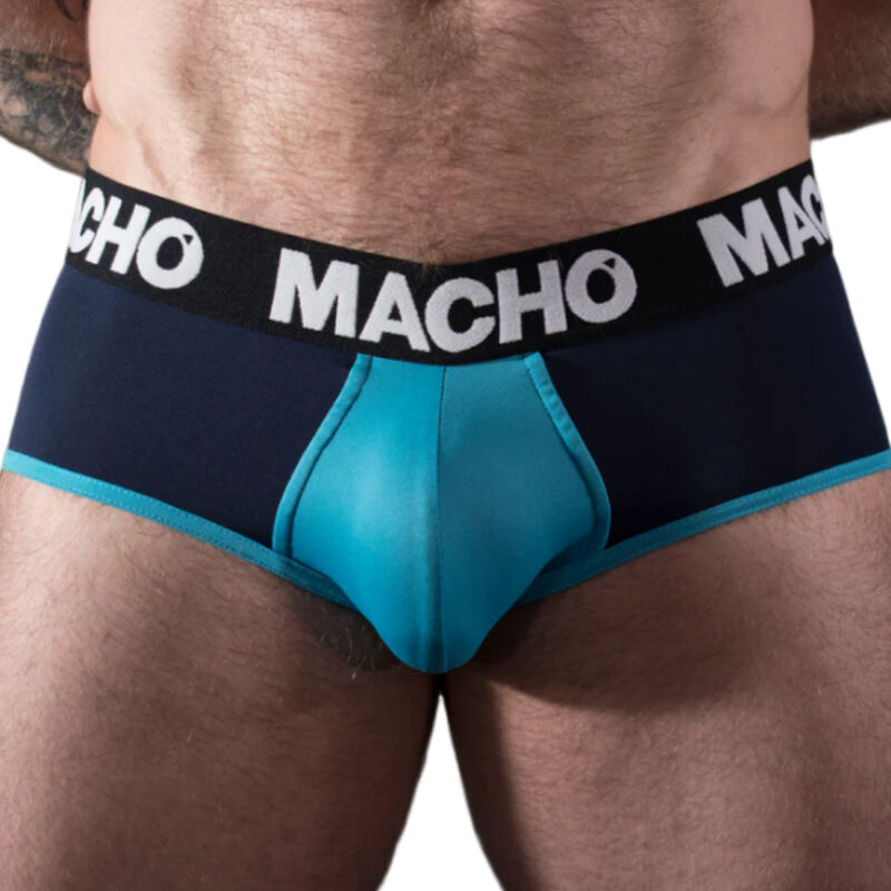 MACHO - MS26A SLIP AZUL/AZUL S MACHO UNDERWEAR