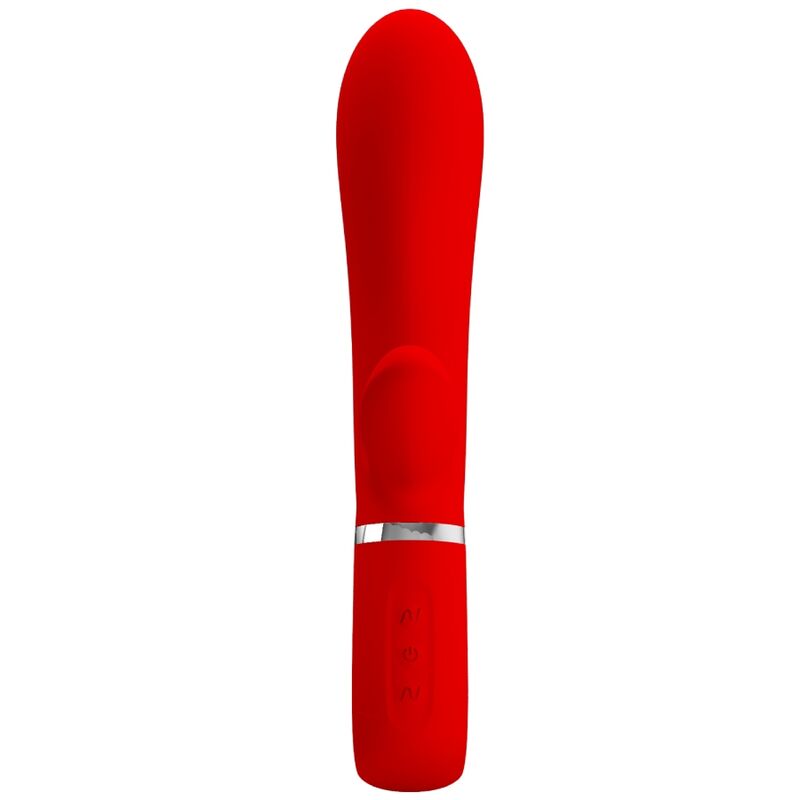 PRETTY LOVE - THOMAS VIBRADOR PUNTO G MULTIFUNCIÓN ROJO PRETTY LOVE FLIRTATION