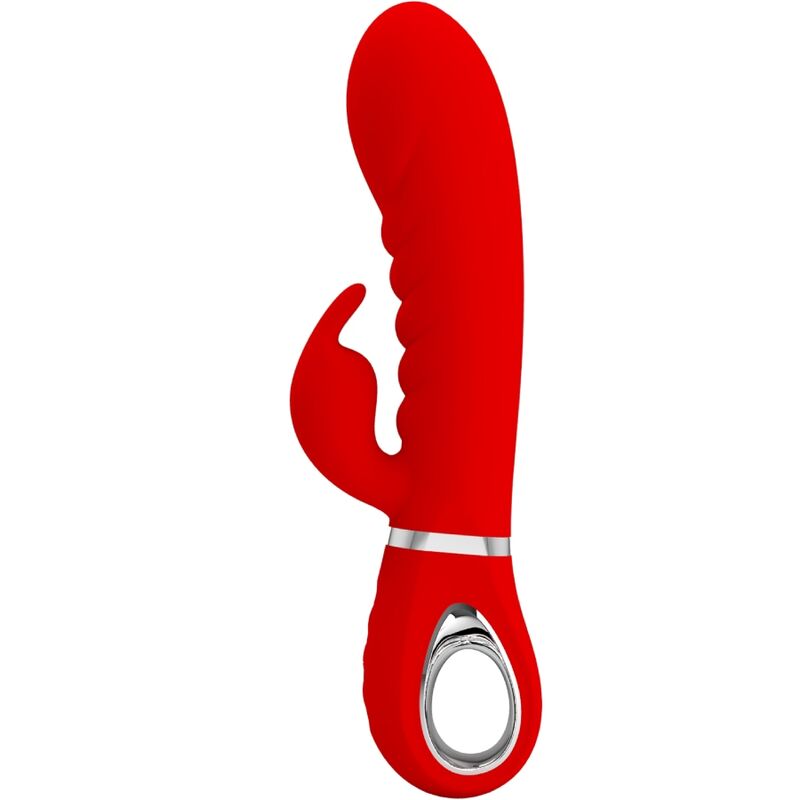 PRETTY LOVE - PRESCOTT VIBRADOR PUNTO G MULTIFUNCIÓN ROJO PRETTY LOVE FLIRTATION